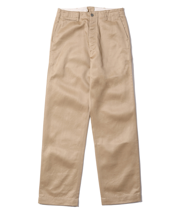 2024年11月14日再入荷 / Lot No. M43035 / EARLY MILITARY CHINOS 1945 MODEL (ONE WASH)