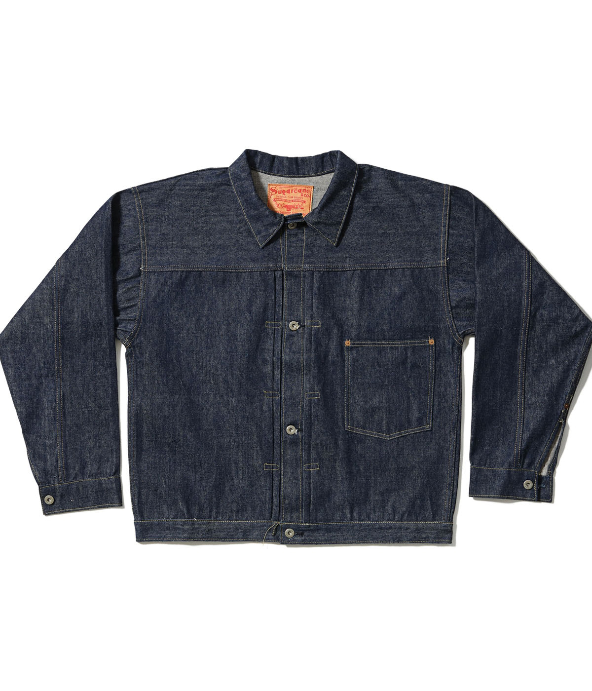 2025年春発売予定 / Lot No. SC19010T / SUGAR CANE Super “Denim” Collectibles #10 14oz. BLUE DENIM BLOUSE “S1945” MODEL (T-BACK)