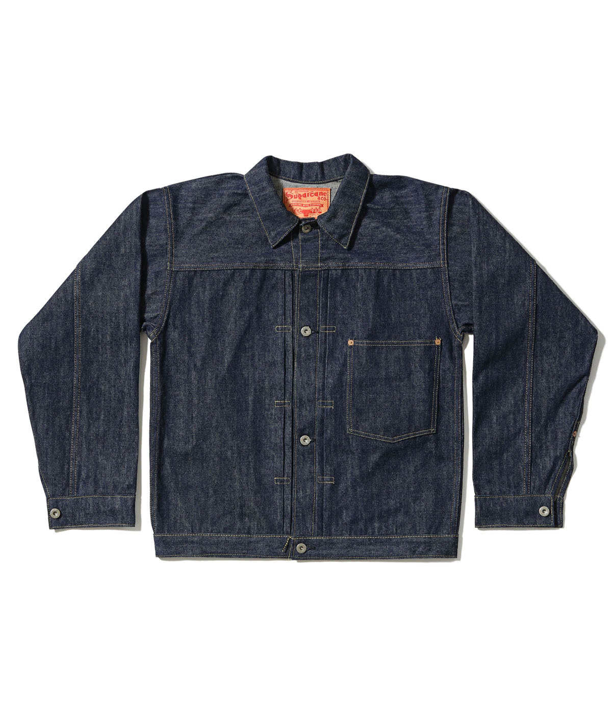 2025年春発売予定 / Lot No. SC19010 / SUGAR CANE Super “Denim” Collectibles #10 14oz. BLUE DENIM BLOUSE “S1945” MODEL