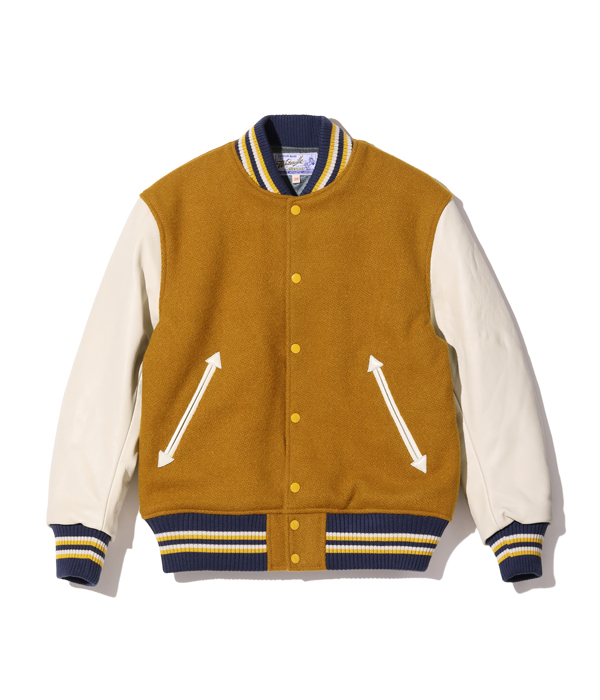 美品 GOLD 30oz. WOOL MELTON SPORTS JACKET 日本ショップ safetec.com.br