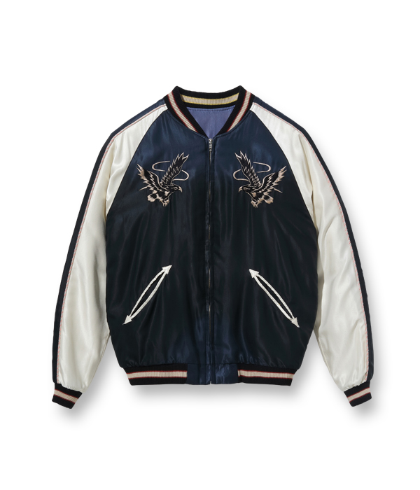 Lot No. TT15176-119 / Early 1950s Style Acetate Souvenir Jacket