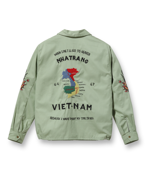Lot No. TT15275 / Mid 1960s Style Cotton Vietnam Jacket “VIETNAM 