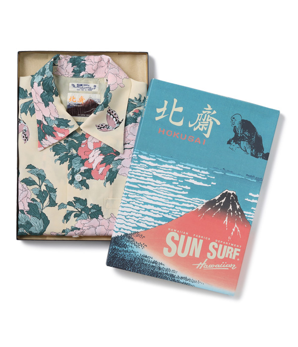 Lot No. SS39132 / SUN SURF × 葛飾北斎 SPECIAL EDITION “牡丹に胡蝶 