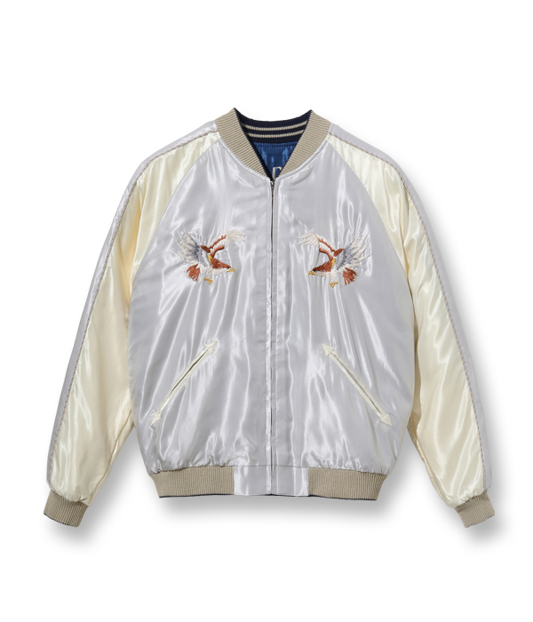 Lot No. TT15390-190 / Late 1940s Style Acetate Souvenir Jacket 