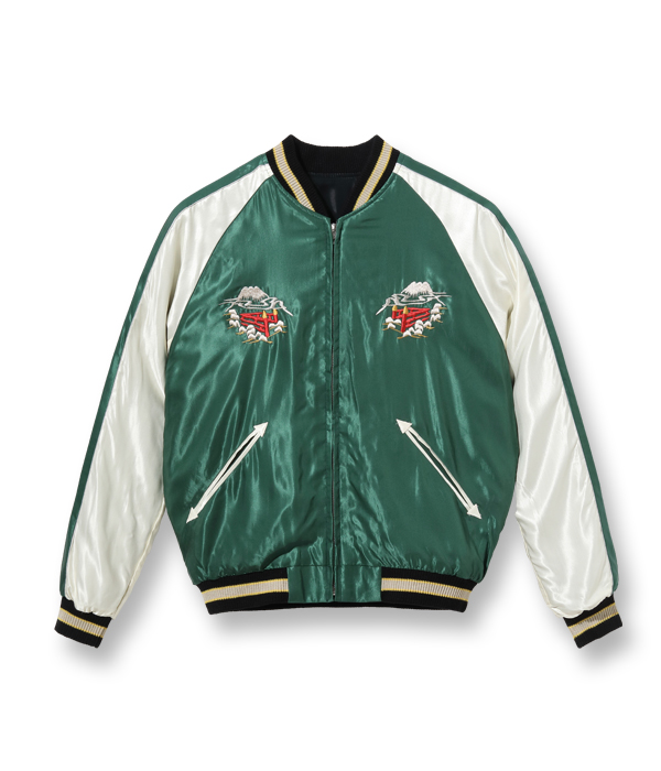 Lot No. TT15390-219 / Early 1950s Style Acetate Souvenir Jacket 