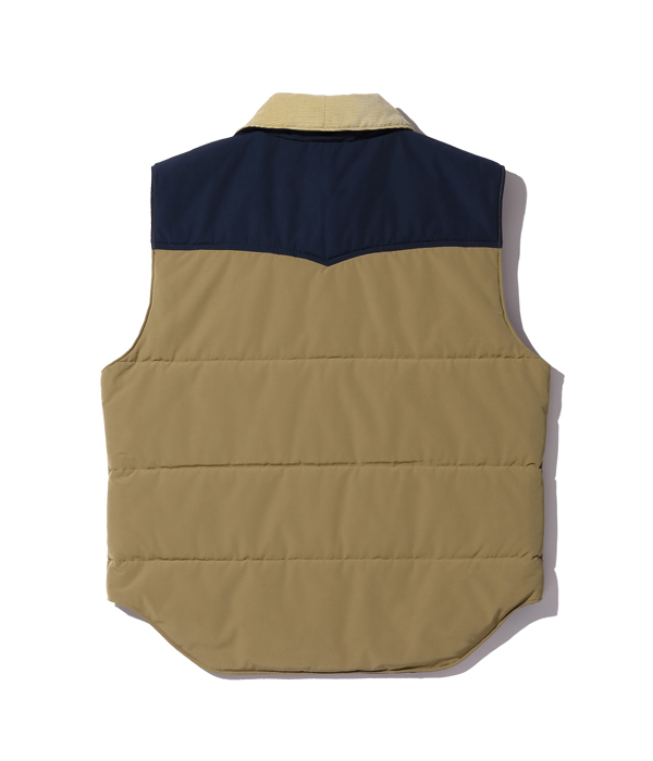 Lot No. SC15400 / T/C PADDING VEST - SUGAR CANE - シュガー 