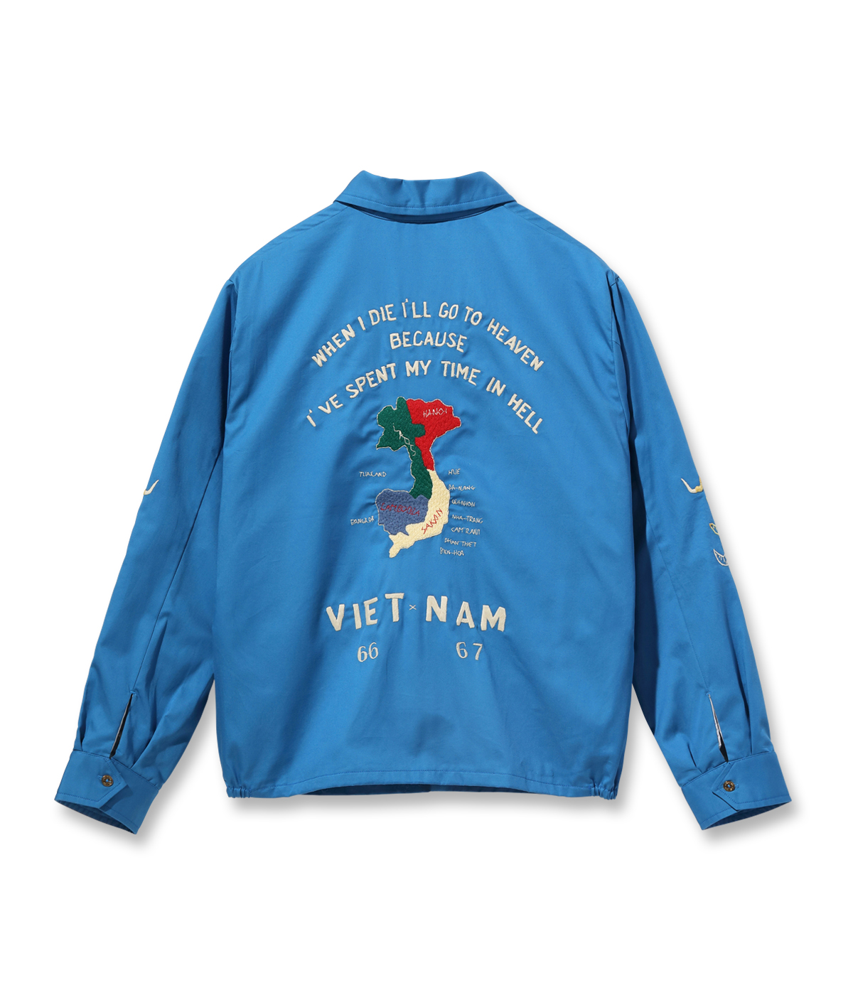 Lot No. TT15493 / Mid 1960s Style Cotton Vietnam Jacket “VIETNAM 