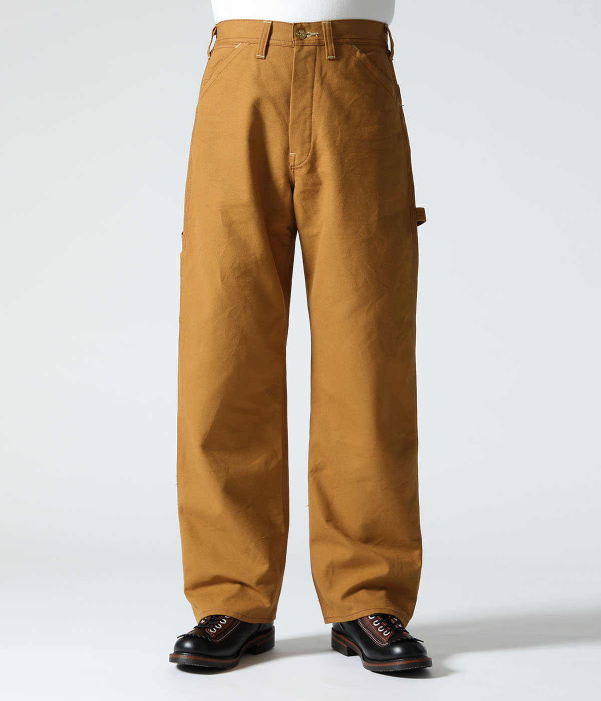 Lot No. SC42497 / 13oz. BROWN DUCK WORK PANTS - SUGAR CANE - シュガーケーン